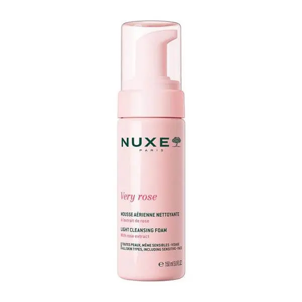3264680043383___L Nuxe Very rose Mousse Aérienne Nettoyante 150 ml – Image 1