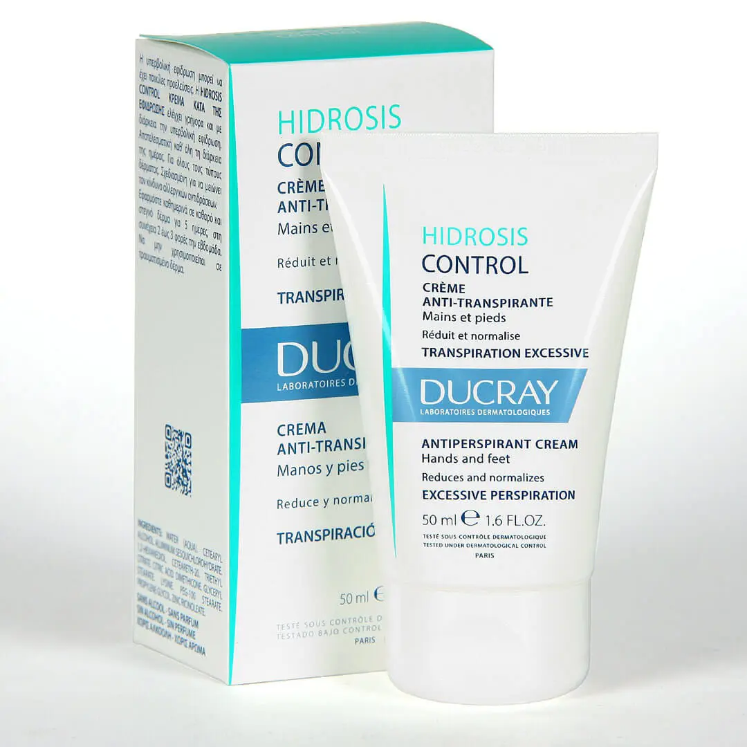 DUCRAY HIDROSIS CREME ANTI-TRANSPIRANTE MAINS ET PIEDS 50 ML