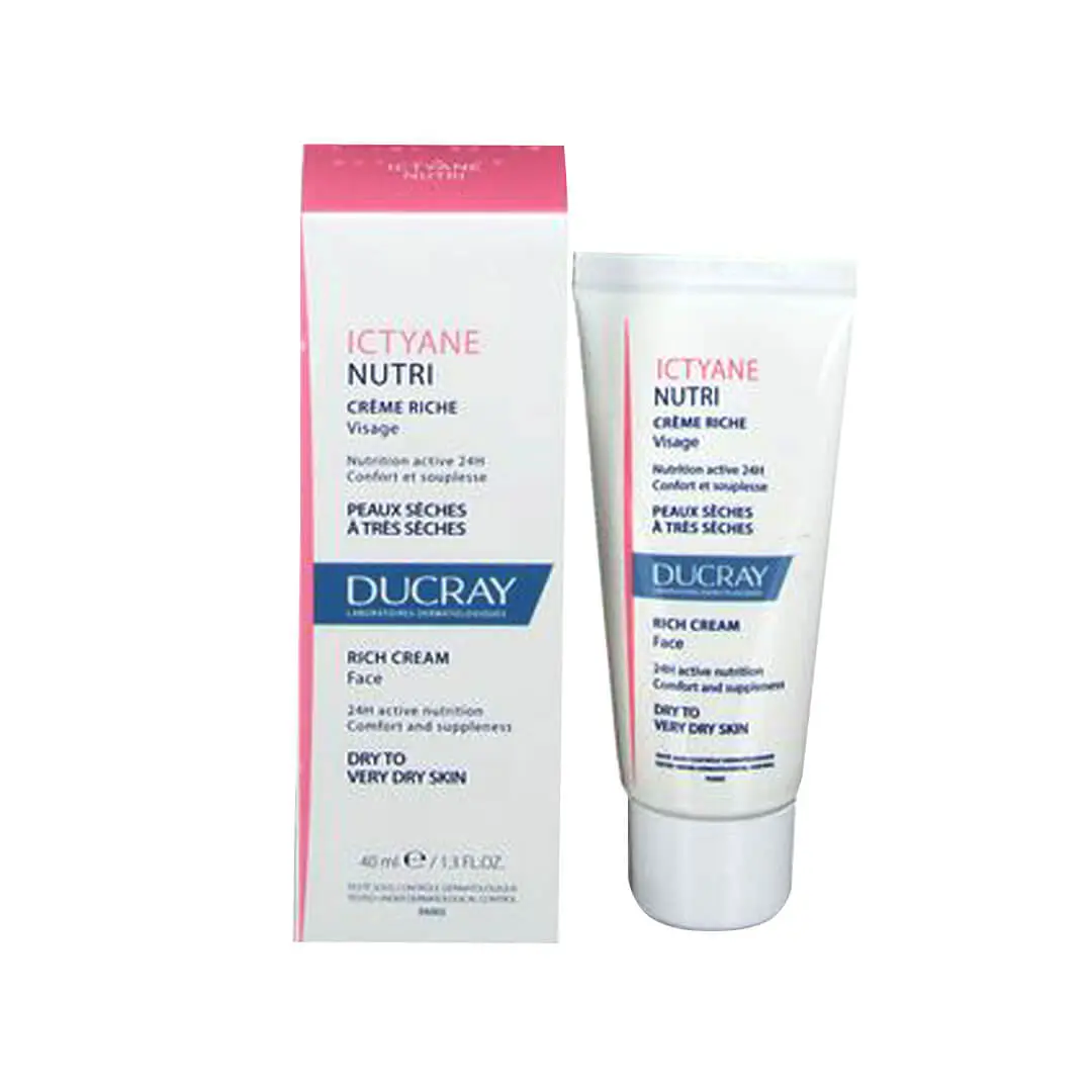 3282770110067-1 DUCRAY ICTYANE NUTRI CREME RICHE 40mL – Image 1