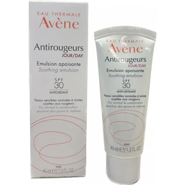 AVENE ANTIROUGEURS JOUR  EMULSION APAISANTE SPF30 40ML