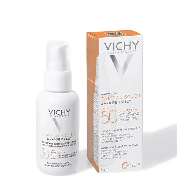 3337875762298___2___L VICHY CAPITAL SOLEIL CRÈME SOLAIRE VISAGE UV AGE DAILY SPF50+ – Image 1
