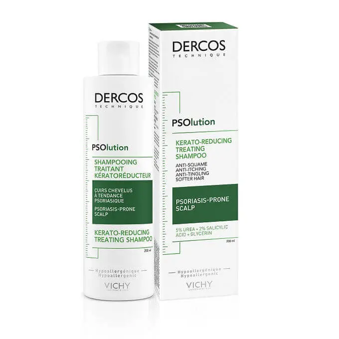 3337875787222 VICHY DERCOS PSOLUTION SHAMPOING TRAITANT KERATOREDUCTEUR 200ML – Image 1