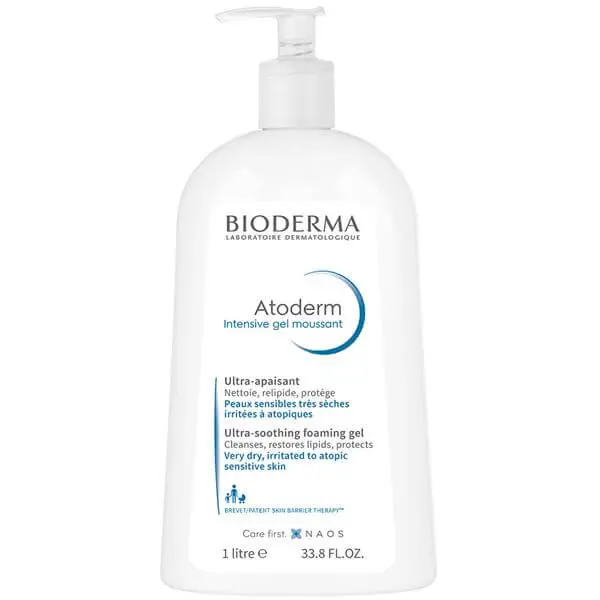 3401560912807___L BIODERMA ATODERM INTENSIVE GEL MOUSSANT 1L – Image 1
