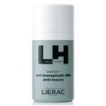 LIERAC HOMME Déodorant Anti-transpirant 48H Anti-traces 50ml