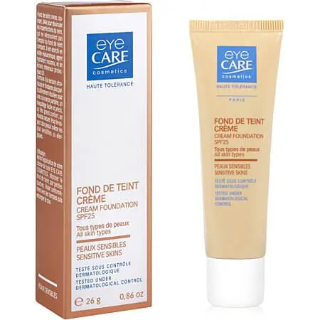 3532663002819_1 EYE CARE Fond de teint crème beige rose 26g – Image 1