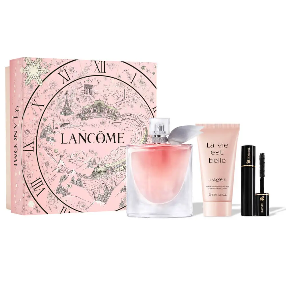 3614274654158 Lancôme, La Vie Est Belle Our Iconic Eau De Parfum 100ml and Mascara, Christmas Set – Image 1