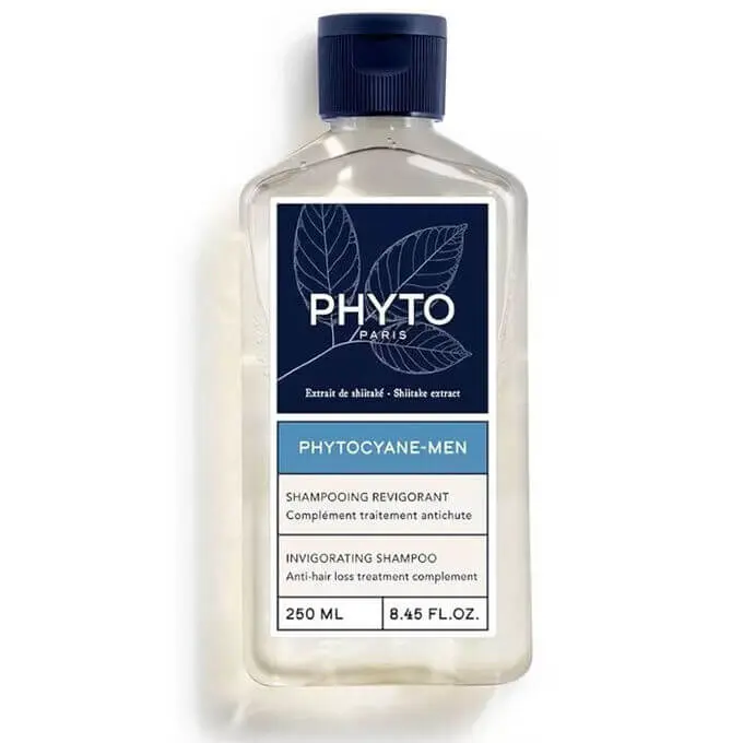 3701436915506 Phyto Phytocyane-Men Shampooing Revitalisant 250ml – Image 1