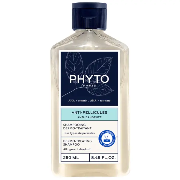 3701436923631_2_0 PHYTO ANTI PELLICULES SHAMPOOING DERMO TRAITANT 250ML – Image 1
