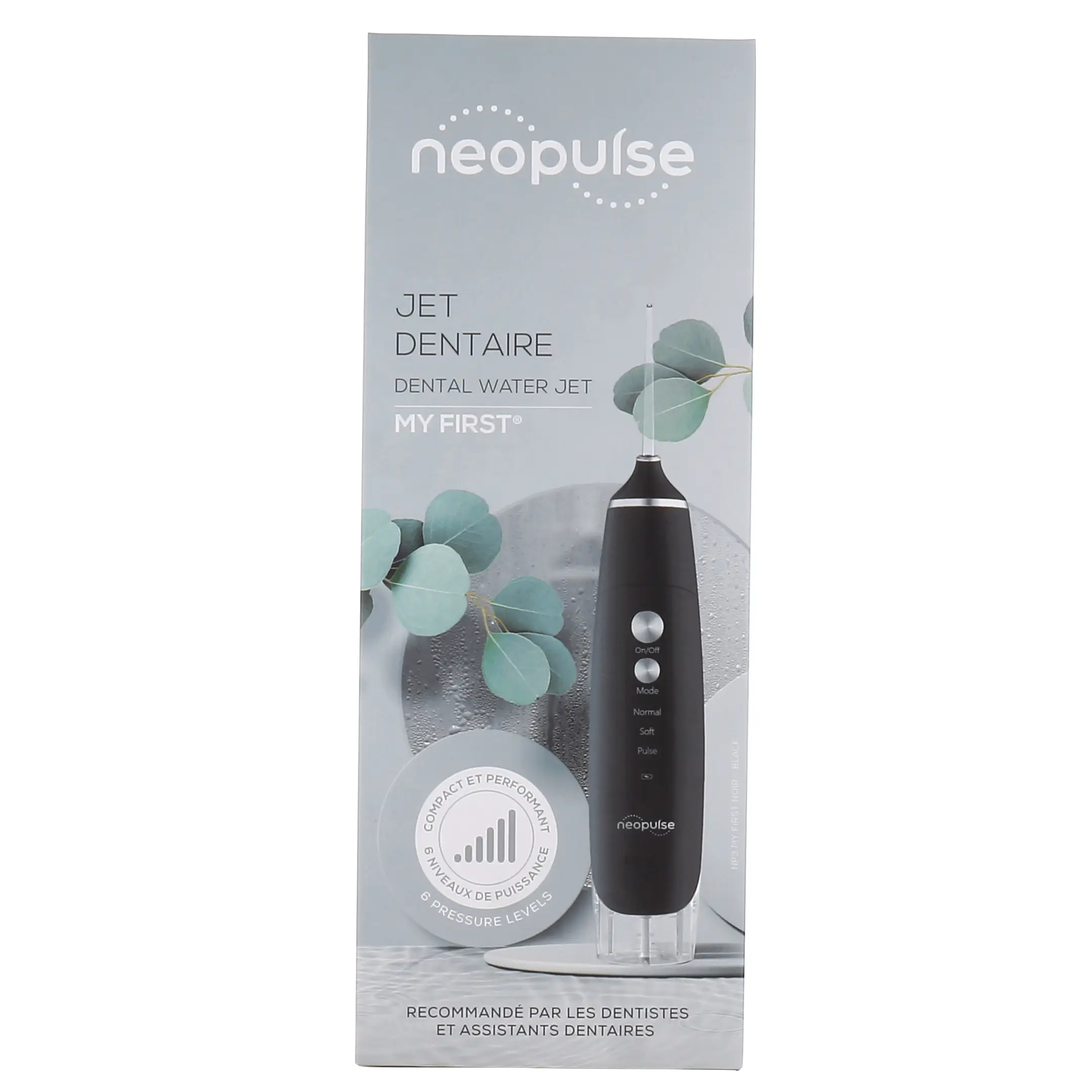 3770014324160-ld-0019-front-6401dde7c5a0f NEOPULSE DENTAL JET NP3 MY FIRST BLACK – Image 1