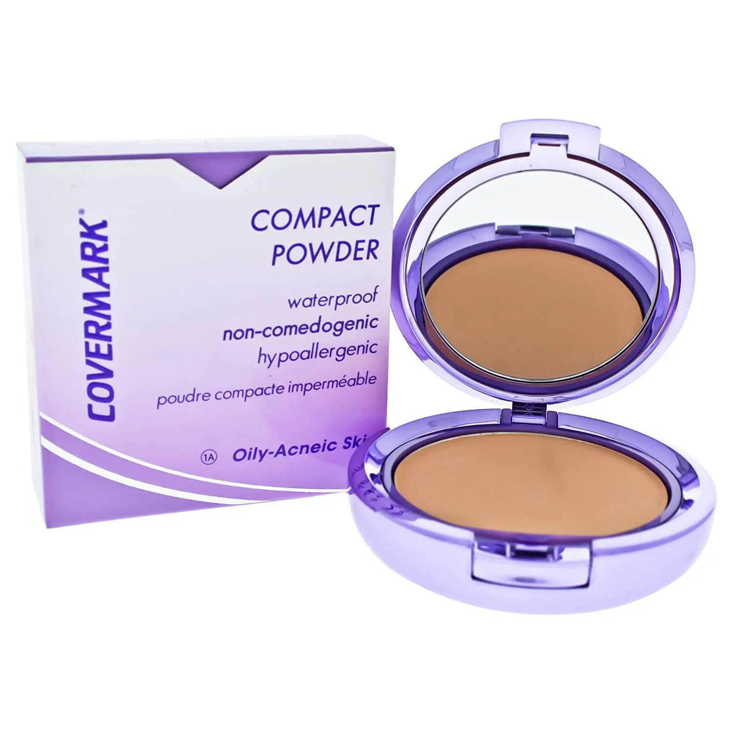 61OKFzuqSkL Covermark Waterproof Compact Powder for Oily-Acneic Skin – Image 1