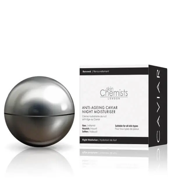 637665737158 SKIN CHEMISTS Soin Hydratant Anti-âge Caviar Nuit 50 ml – Image 1