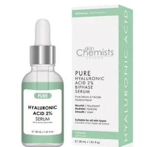 SKIN CHEMISTS Sérum Pure A L'Acide Hyaluronique 2% 30ml
