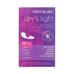 NATRACARE SERVIETTES HYGIENIQUES DRY AND LIGHT SLIM POUR PEAU SENSIBLE Light 20 P