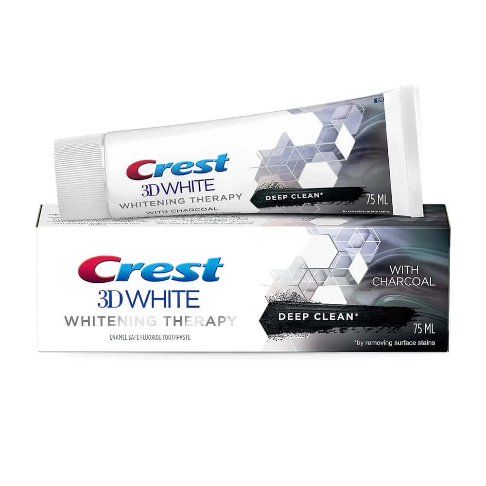 8001841273174 Crest 3D White Brilliance Charcoal Teeth Whitening – Image 1