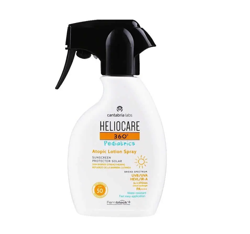 80by65sjlujo HELIOCARE KIDS ATOPIC LOTION SPRAY SPF 50+ 250ML – Image 1