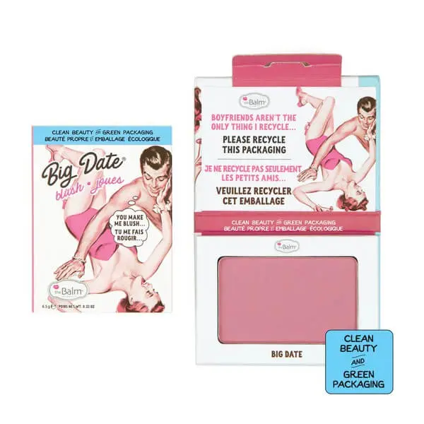 Big-date THE BALM-BIG DATE Powder Blush 6.5G – Image 1