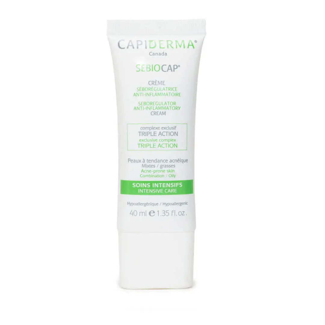 CAPIDERMA-SEBIOCAP-CREME-ANTI-INFLAMMATION-40mL CAPIDERMA SEBIOCAP CREME ANTI-INFLAMMATION 40mL – Image 1