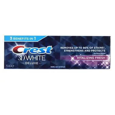 CREST-3D-WHITE-DELUXE-75ML CREST 3D WHITE DELUXE 75ML – Image 1