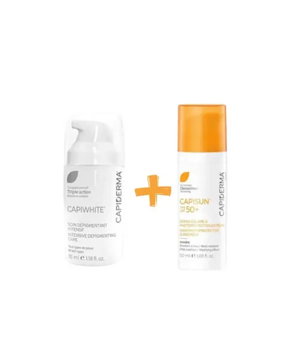 Capiderma-capiwhite-HQ-35mlcapisun-ecran-invisible-pack CAPIDERMA OFFR CAPIWHI+ECR INVISIBLE – Image 1