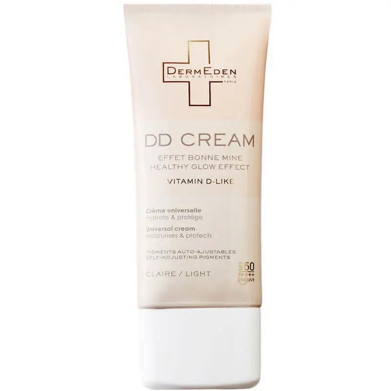 DERMEDEN-Creme-de-jour-hydratante-teinte-claire-1 DERMEDEN – DD crème Claire SPF 50 – Image 1