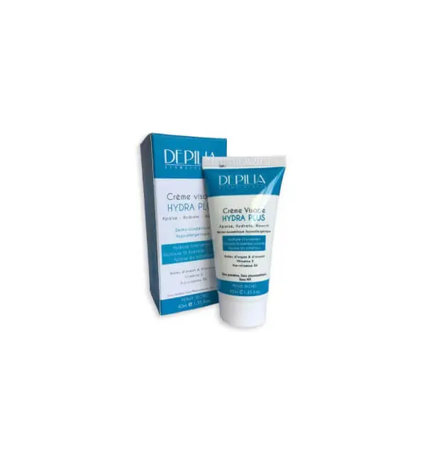 Depilia-creme-visage-hydra-plus-50ml DEPILIA CREME VISAGE HYDRA PLUS 50ML – Image 1