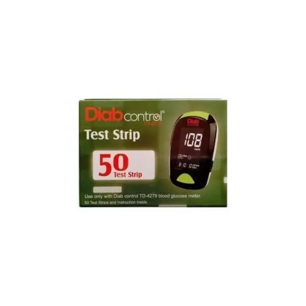Diabcontrol-Bandelettes-50-600x600 DIAB CONTROL BOITE DE 50 BANDELETTES – Image 1