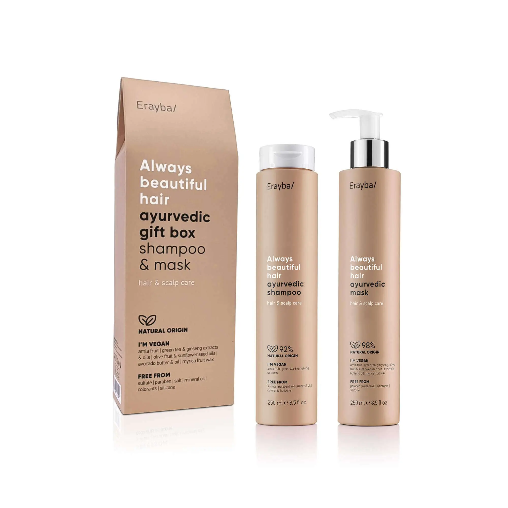 Erayba_Abh-ayurvedic-gift-box_ ERAYBA AYURVEDIC GIFT BOX SHAMPO ;MASK – Image 1