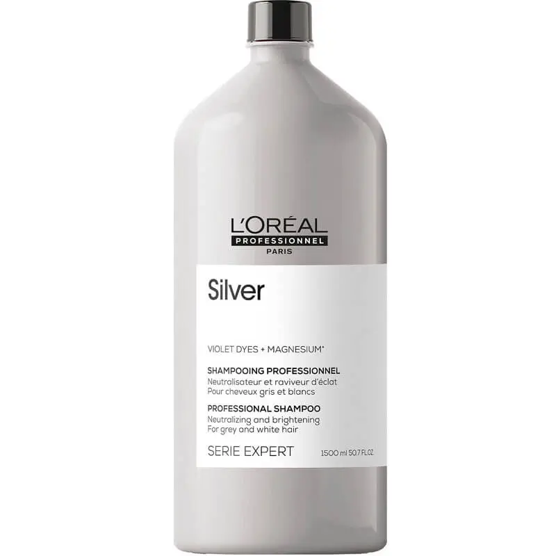 Expert Silver shampooing 1500 ml L'OREAL PRO SHAMPOOING SILVER 1500ML – Image 1