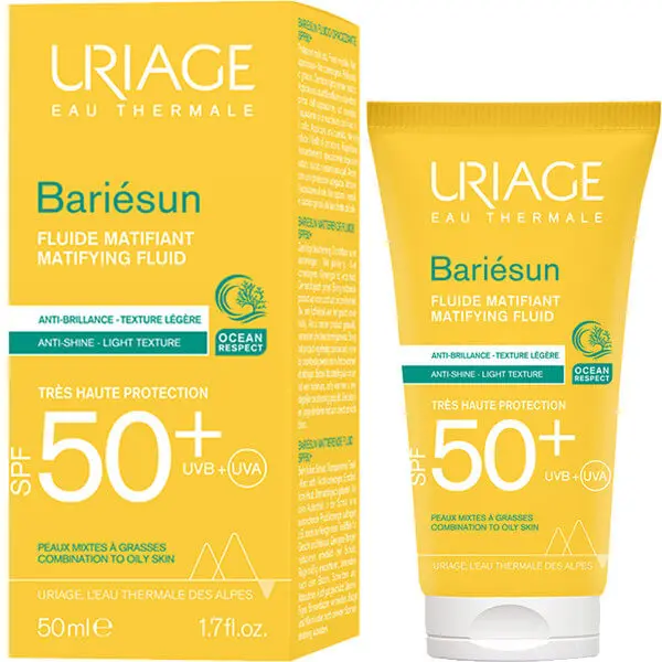 FL URIAGE BARIESUN FLUIDE MATIFIANT SPF50+ 50ML – Image 1