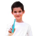 FOREA ISSA KIDS BROSSE A DENTS SONIQUE SILICONE 5-12 ANS TRUE BLUE PONY – Image 3