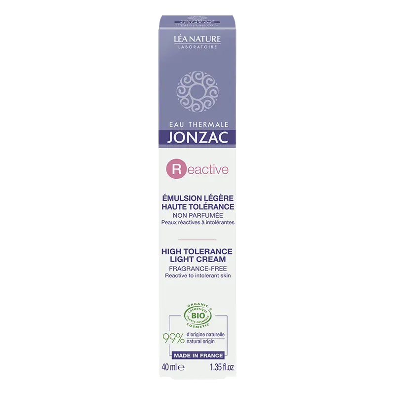 High-Tolerance-Light-Cream-reactive-Jonzac-e JONZAC ÉMULSION LÉGÈRE HAUTE TOLÉRANCE 40 ML – Image 1