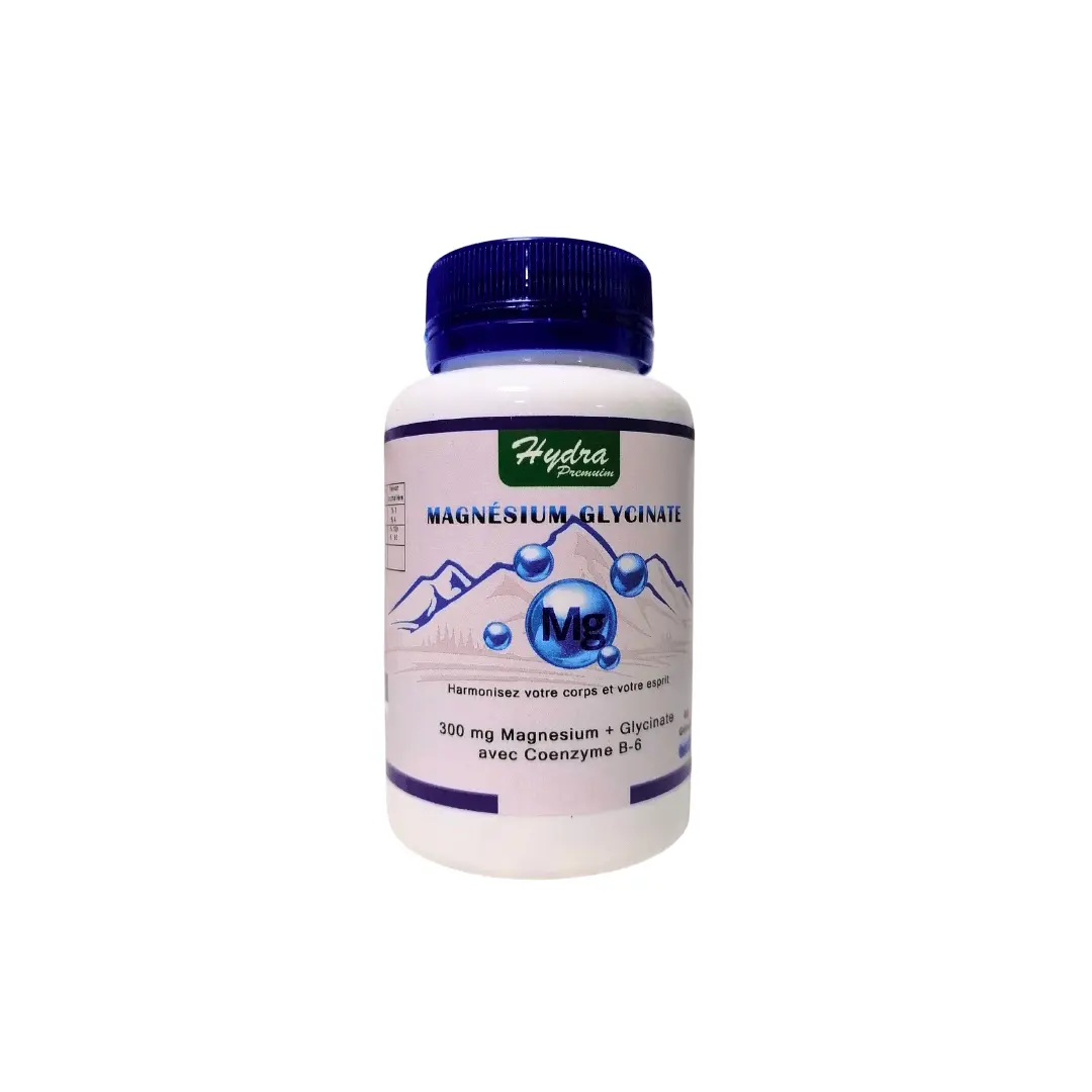 Hydra-premium-Magnesium-glycinate-40-gelules HYDRA MAGNESIUM GLYCINATE 60 CAP – Image 1