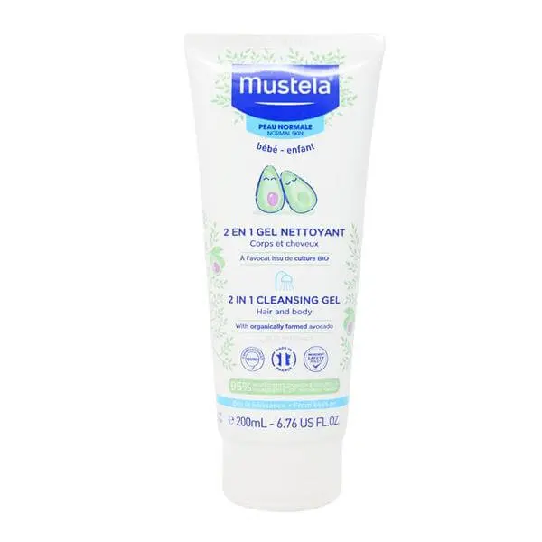 MUSTELA-8183___1___L MUSTELA 2EN1 GEL NETTOYANT 200ML – Image 1