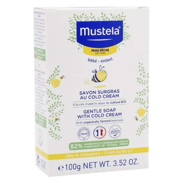 Mustela-Savon-surgras-100-gr-parapharmacie-maroc MUSTELA SAVON SURGRAS 100GR – Image 1