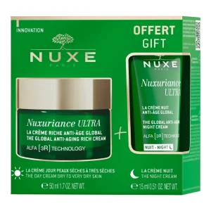 Nuxe Nuxuriance Ultra La Crème Riche Anti-Âge Global 50 ml + La Crème Nuit Anti-Âge Global 15 ml Offerte