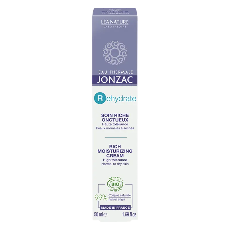 Rich-Moisturizing-Cream-Jonzac-Int JONZAC CRÈME HYDRATANTE RICHE 50 ML – Image 1