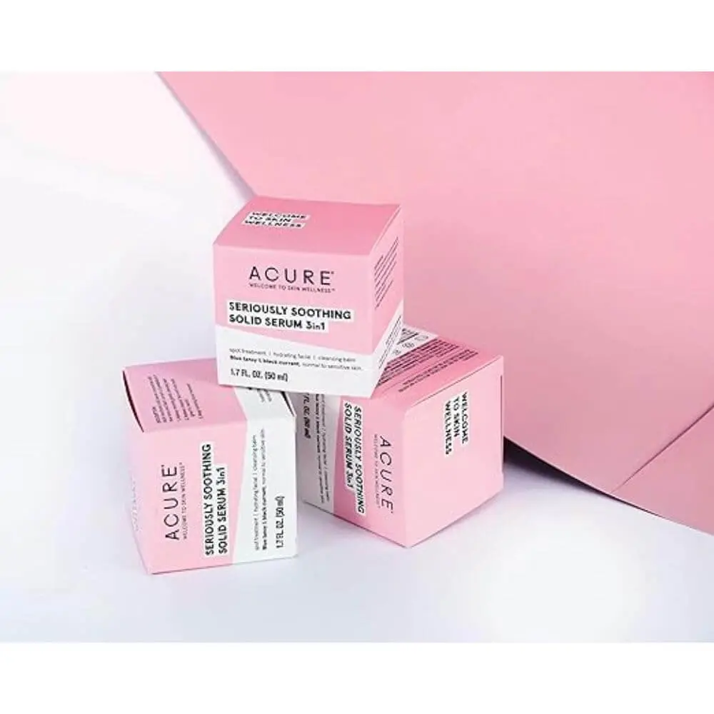 SOLID ACURE SERIOUSLY SOOTHING SOLID SERUM 3IN1 – Image 1
