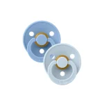 Bibs Set de 2 sucettes Sky blue/ baby blue 0-6 mois