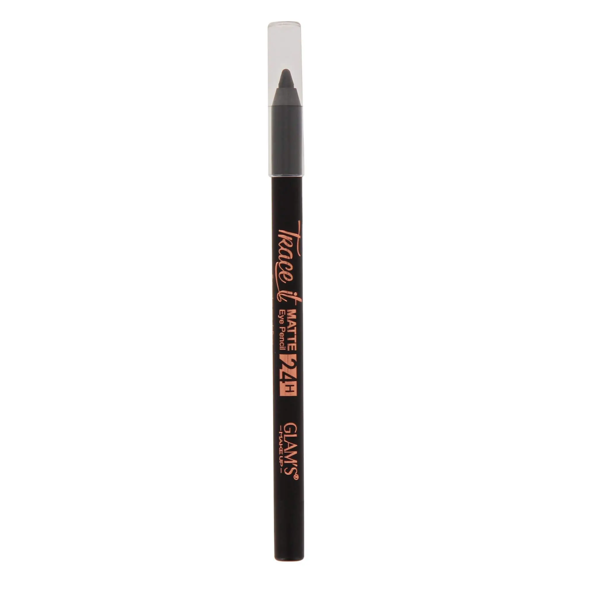 Trace-it-Matt-Black-786-8058647023359-1 GLAM’S TRACE IT MATTE CRAYON YEUX EXTRA BLACK 786 – Image 1