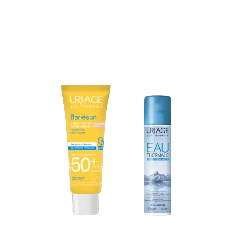 URIAGE-PACK-removebg-preview Uriage Bariesun Ecran Teinte Claire + Eau thermale 50ml OFFERT – Image 1