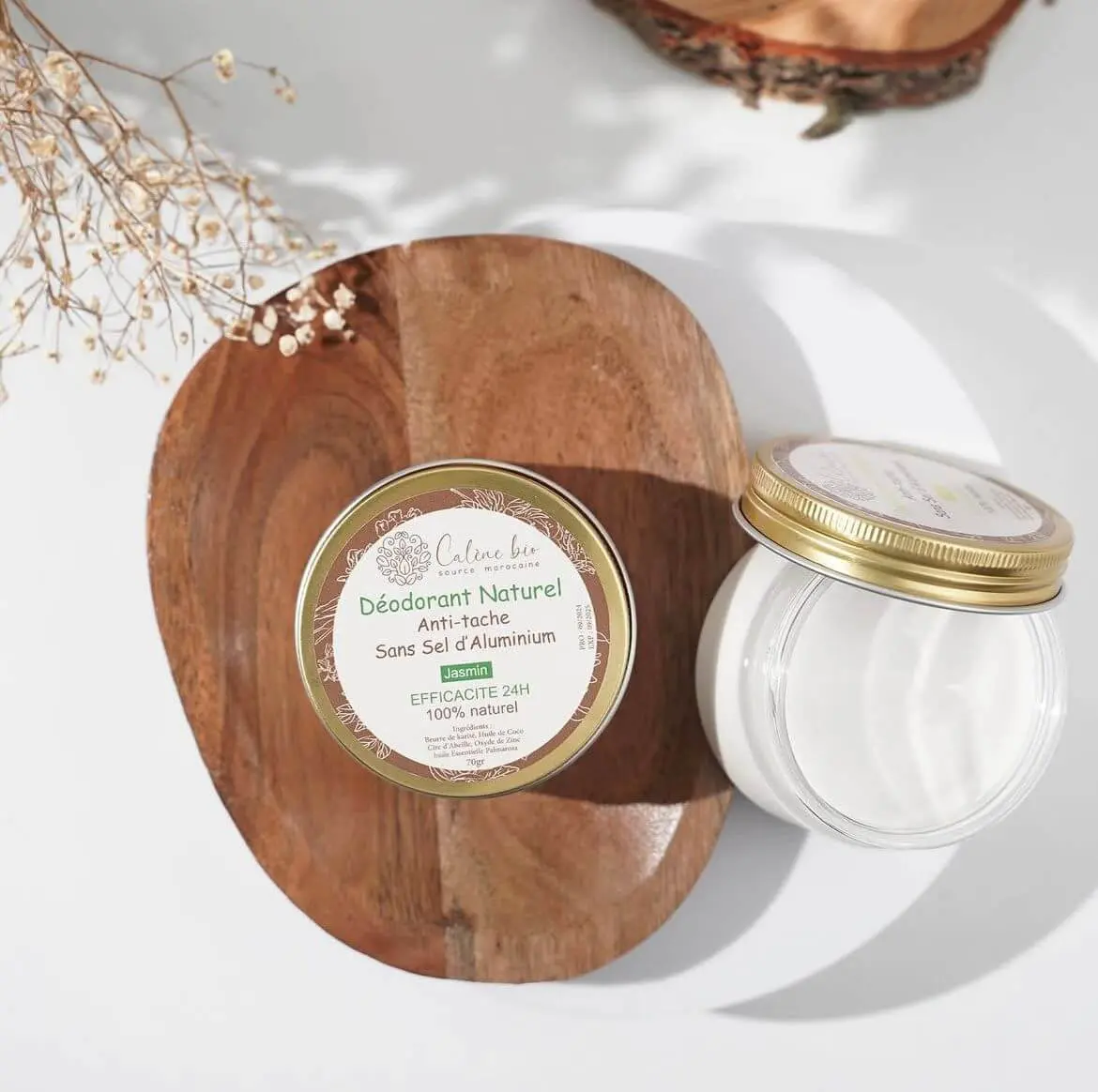 caléne bio BAUME DEODORANT – Jasmin