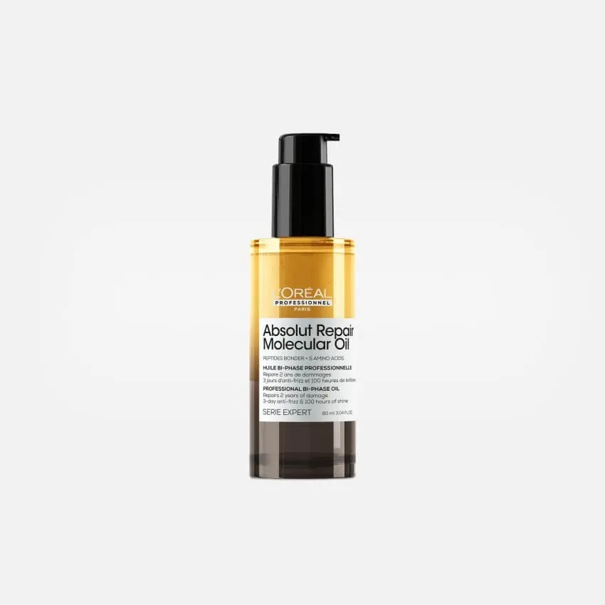 absolut_repair_molecular_olio_bifasico_90_ml L'OREAL PROFESSIONNEL ABSOLUT REPAIR MOLECULAR HUILE BI PHASE 90ML – Image 1
