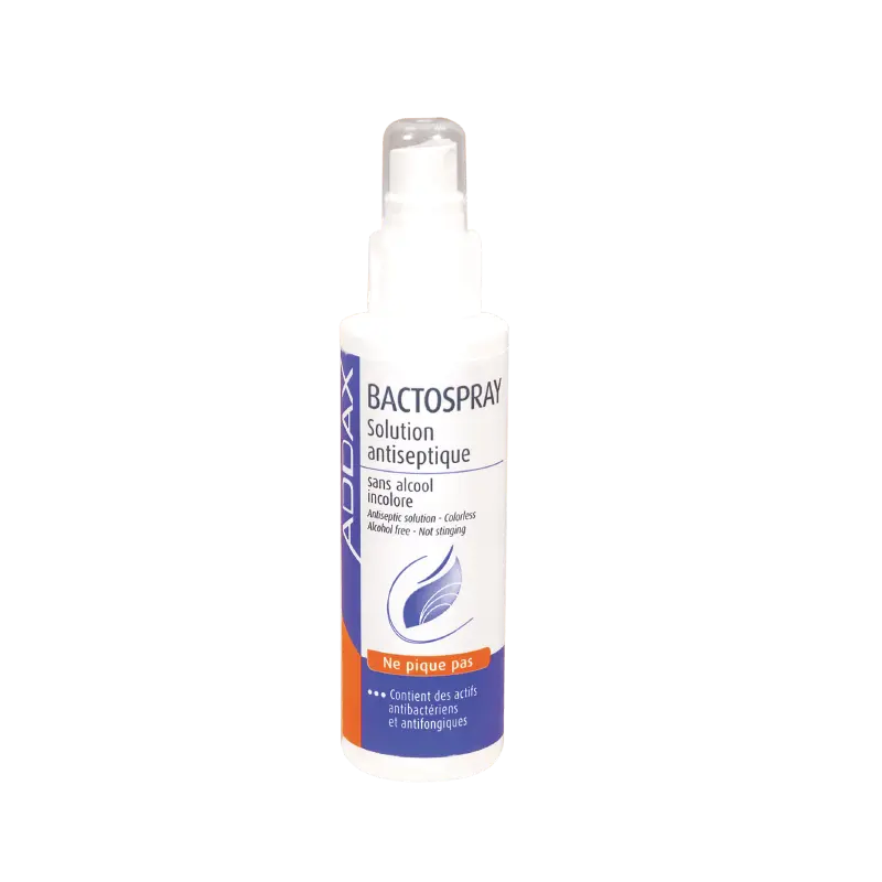 addax-bactospray-solution-antiseptique ADDAX BACTOSPRAY SOLUTION ANTISEPTIQUE 125ML – Image 1