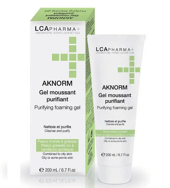 aknormgelmoussantlcapharma LCA PHARMA AKNORM GEL MOUSSANT PURIFIANT 200ML – Image 1