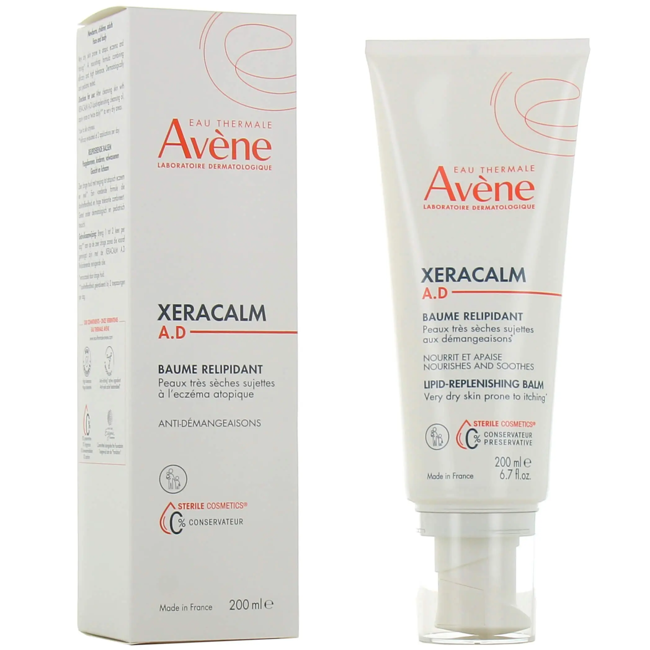avene-xeracalm-ad-baume-relipidant-avene8-1698402460 AVENE XERACALM A.D Baume relipidant 200ML – Image 1