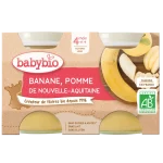 BABYBIO BANANE,POMME DE NOUVELLE-AQUITAINE 4 MOIS ET +