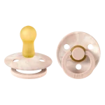 Bibs colour tetine taille 2 " 6+mois " blush ivoire x2