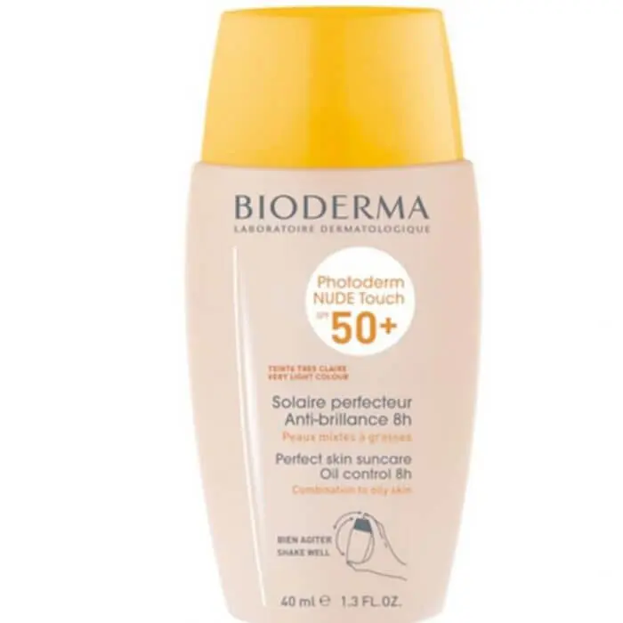 bioderma-bioderma-photoderm-nude-touch-50-tres-claire-40-ml-creme-fluide BIODERMA PHOTODERM NUDE TOUCH 50+ TRES CLAIRE 40 ML – Image 1