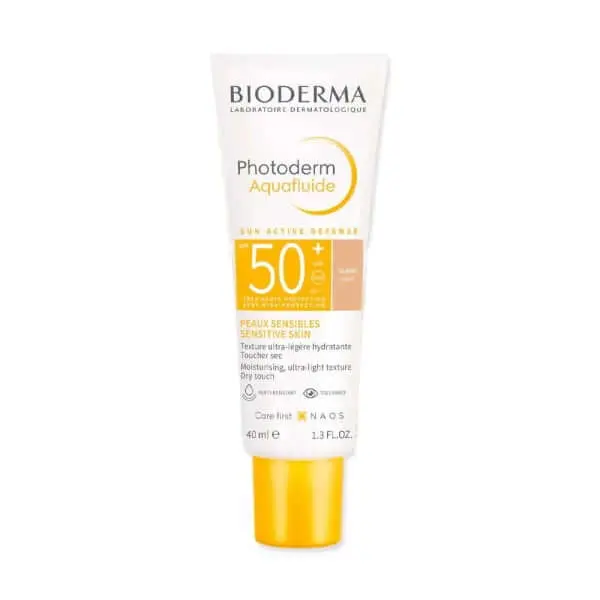bioderma-photoderm-aquafluide-claire-spf-50-40ml BIODERMA PHOTODERM MAX SPF50+ AQUAFLUIDE TEINTE CLAIRE 40ML – Image 1