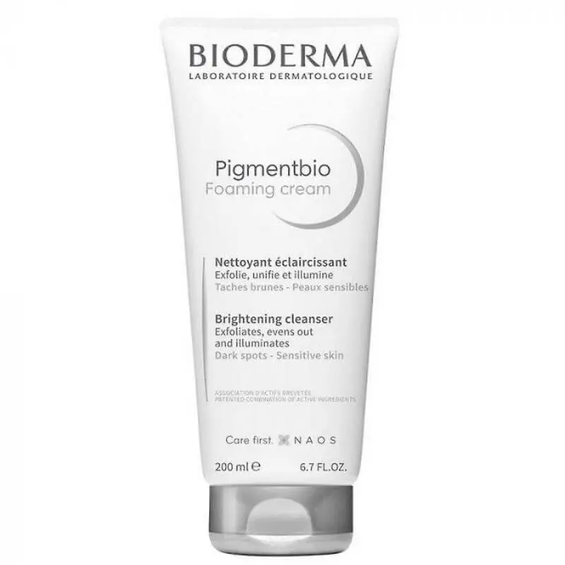 bioderma-pigmentbio-foaming-cream-nettoyant-eclaircissant-200ml- BIODERMA PIGMENTBIO FOAMING CREAM NETTOYANT ECLAIRCISSANT 200ML – Image 1